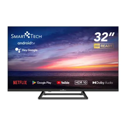 Smart LED televize Smart Tech 32HA10V3 / HD Ready / 32" (80 cm) / černá Varianta: ivi1