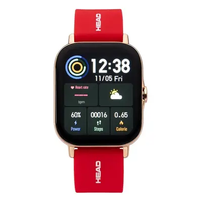 Chytré hodinky Smartwatch HEAD Los Angeles / Bluetooth / Rose Gold/Red Varianta: ivi1