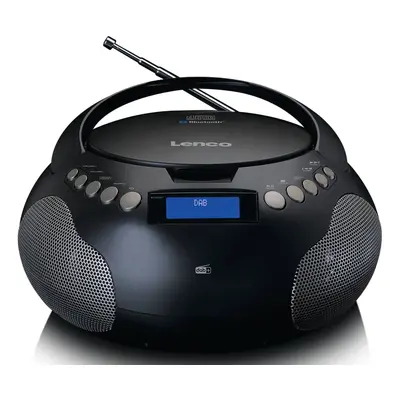 Přenosné rádio Lenco SCD-341BK / Bluetooth / DAB+/FM / 2 W / černá Varianta: ivi1