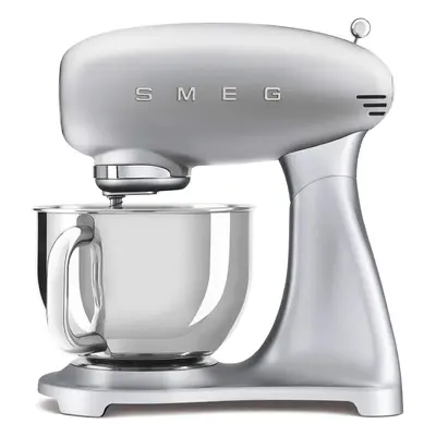 Kuchyňský robot Smeg 50's style SMF02SVEU / 800 W / 4,8 l / stříbrná Varianta: ivi2