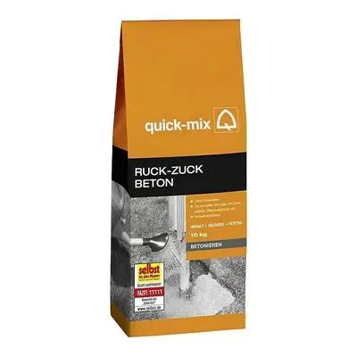 Rychletuhnoucí beton Quick-Mix Ruck Zuck / 10 kg / šedá Varianta: ivi1