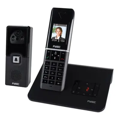 Videotelefon Fysic FX-6107 / 3,5" / barevná obrazovka / ovládání hlasitosti / černá Varianta: iv