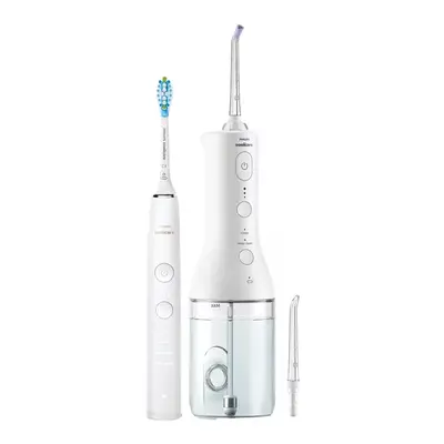 Set ústní sprcha Philips Sonicare Power Flosser a zubní kartáček Philips HX3886/41 Sonicare 9000