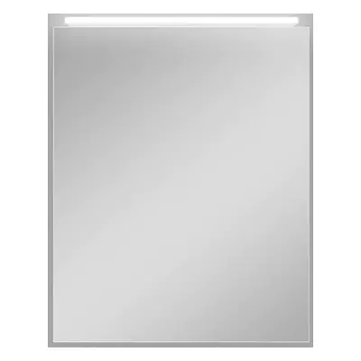 Zrcadlová skříňka s LED osvětlením DSK Aluminio Vegas / 50 x 60 cm / stříbrná Varianta: ivi1