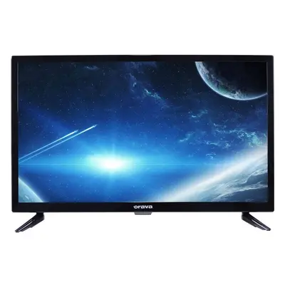 Televize Orava LT-634 / LED / 1366 × 768 px / 24" (60 cm) / HD Ready / 6 W / Dolby Digital / čer