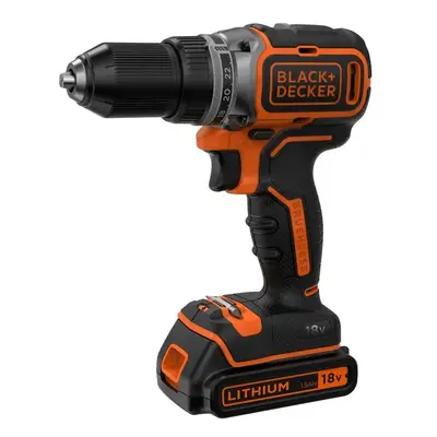 Black & Decker Aku vrtací šroubovák Black&Decker BL186K-QW / 18 V / černá/oranžová Varianta: iv