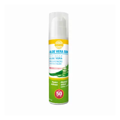 Green idea Aloe vera sun - opalovací mléko SPF 50 200 ml