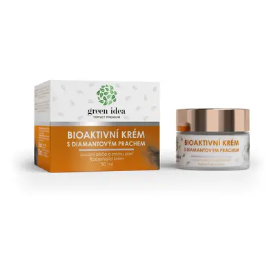 Green idea Bioaktivní krém s diamantovým prachem 50 ml