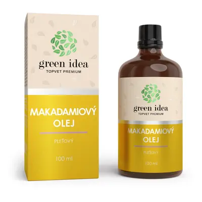 Green idea Makadamiový pleťový olej 100 ml