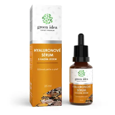 Green idea Hyaluronové sérum s hadím jedem 25 ml