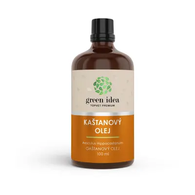 Green idea Kaštanový bylinný olej 100 ml