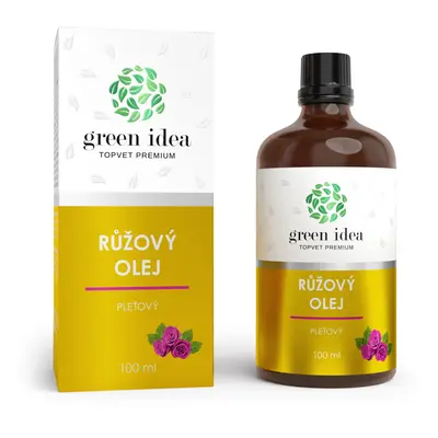 Green idea Růžový pleťový olej 100 ml