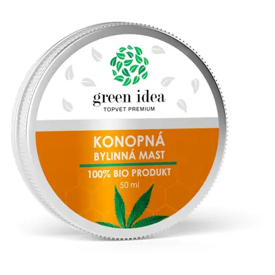 Green idea Konopná mast 50 ml