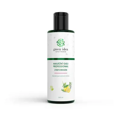 Green idea Lymforegen - masážní olej 200 ml