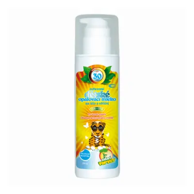 Green idea Dětské opalovací mléko SPF 30 200 ml