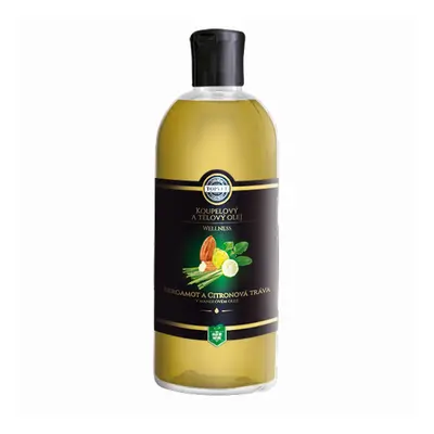 Green idea Bergamot a citronová tráva - koupelový a tělový olej 200 ml