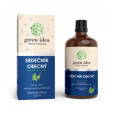 Green idea Srdečník - bezlihová tinktura 100 ml