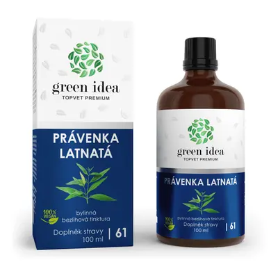 Green idea Právenka latnatá - bezlihová tinktura 100 ml