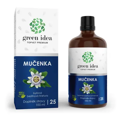 Green idea Mučenka - bezlihová tinktura 100 ml