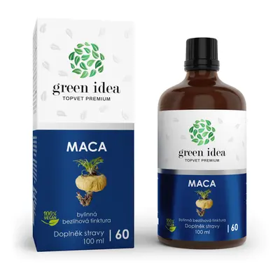 Green idea Maca - bezlihová tinktura 100 ml