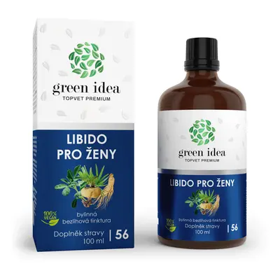 Green idea Libido pro ženy - bezlihová tinktura 100 ml