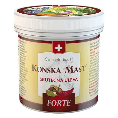 Herbamedicus GmbH Koňská mast forte hřejivá 250 ml