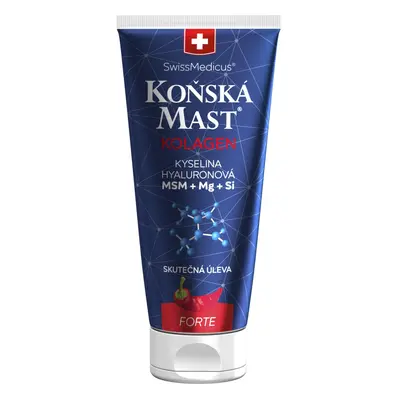 Herbamedicus GmbH Koňská mast s kolagenem forte hřejivá 200 ml