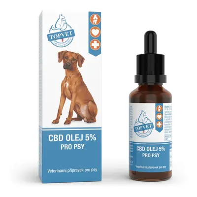 Green idea CBD olej 5% pro psy 10 ml