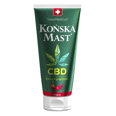 Herbamedicus GmbH Koňská mast s CBD hřejivá 200 ml