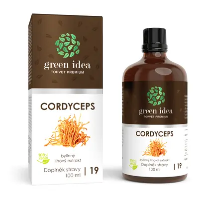 Green idea Cordyceps tinktura - kapky 100 ml