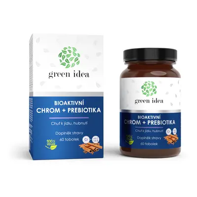 Green idea Bioaktivní chrom+prebiotika - tobolky 60 ks