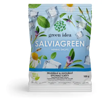 Green idea Salviagreen - bylinné bonbóny 100 g