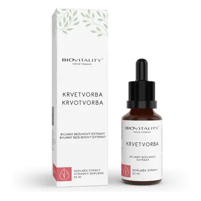 Green idea Krvetvorba bezlihová tinktura - kapky 25 ml