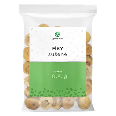 Green idea Fíky sušené - natural 1000 g