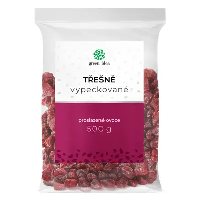 Green idea Třešně vypeckované - proslazené 500 g