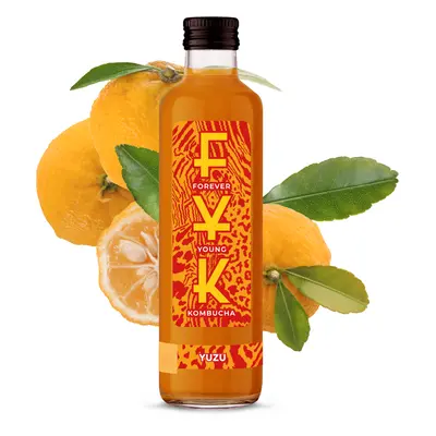 Kombucha Yuzu, balení 24 ks