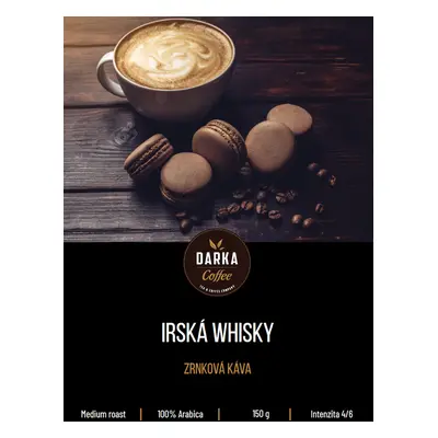 Irská whisky zrnková káva 150 g