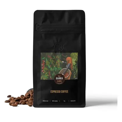 Espresso Coffee - zrnková káva, balení 200 g