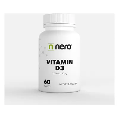 NERO | Vitamín D3 2000 IU, 50μg 60 tablet / na 4 měsíce 8594179510306