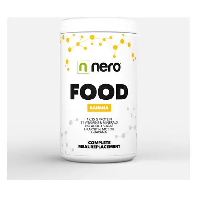 Funkční zdravá strava Nero FOOD Banán, 600g, 20 porcí 8594179510528