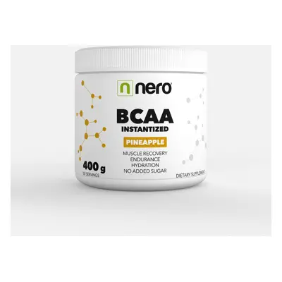 Instantní aminokyseliny Nero BCAA Ananas 400 g / 50 porcí 8594179510726