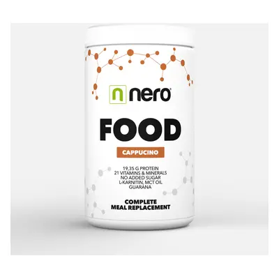 Funkční zdravá strava Nero FOOD Cappuccino, 600g, 20 porcí 8594179510177