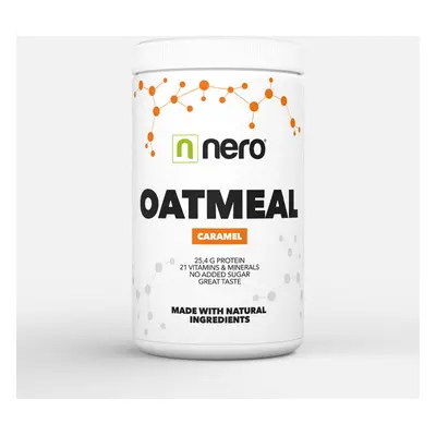 Proteinová instantní ovesná kaše Nero, Karamel, 600g, 12 porcí 8594179510450