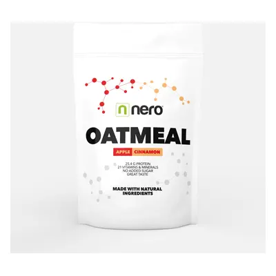 Proteinová instantní ovesná kaše Nero, Jablko & Skořice, 1kg, 20 porcí 8594179510443