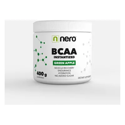 Instantní aminokyseliny Nero BCAA Zelené Jablko 400 g / 50 porcí 8594179510719