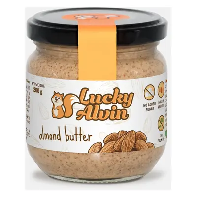 Lucky Alvin Mandle 200 g, bez GMO, Vegan, bez palm. oleje, bez přid. cukru, bez soli, bez lepku 