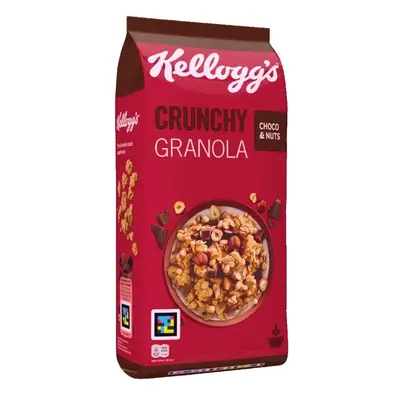 Kellogg's Crunchy Granola Choco & Nuts, křupavá granola s čokoládou a ořechy, 1,5 kg, 33 porcí 5