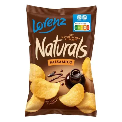 Lorenz Naturals Chips, čipsy s příchutí balzamikového octu, 95g 4018077714054