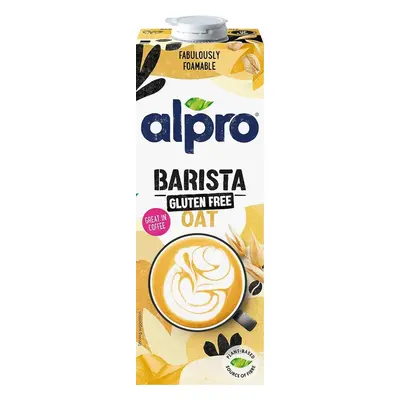 Alpro Ovesný nápoj Barista, bez lepku, rostlinná alternativa mléka, veganský, bez laktózy, UHT, 