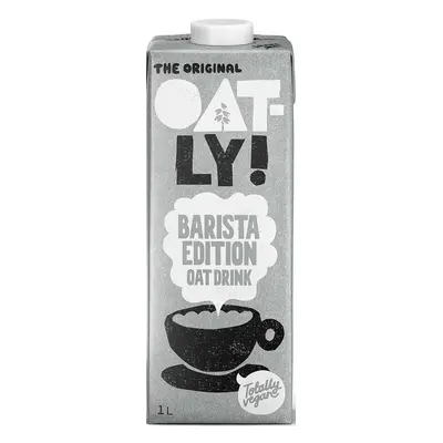 Oatly BIO Barista Edition rostlinný ovesný nápoj, 1 litr